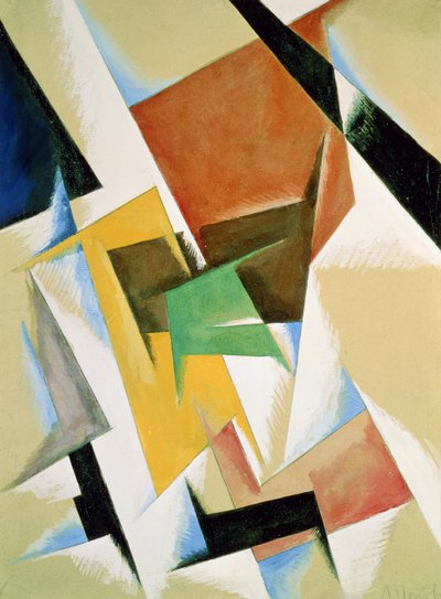 Composition, 1921 by Lyubov Sergeevna Popova